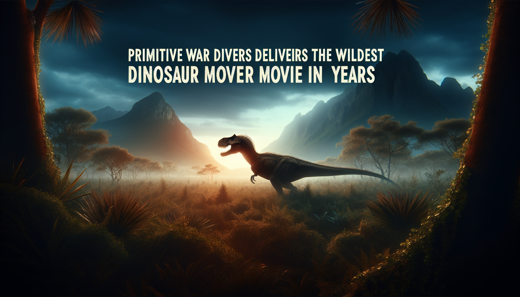 Primitive War Delivers the Wildest Dinosaur Movie in Years
